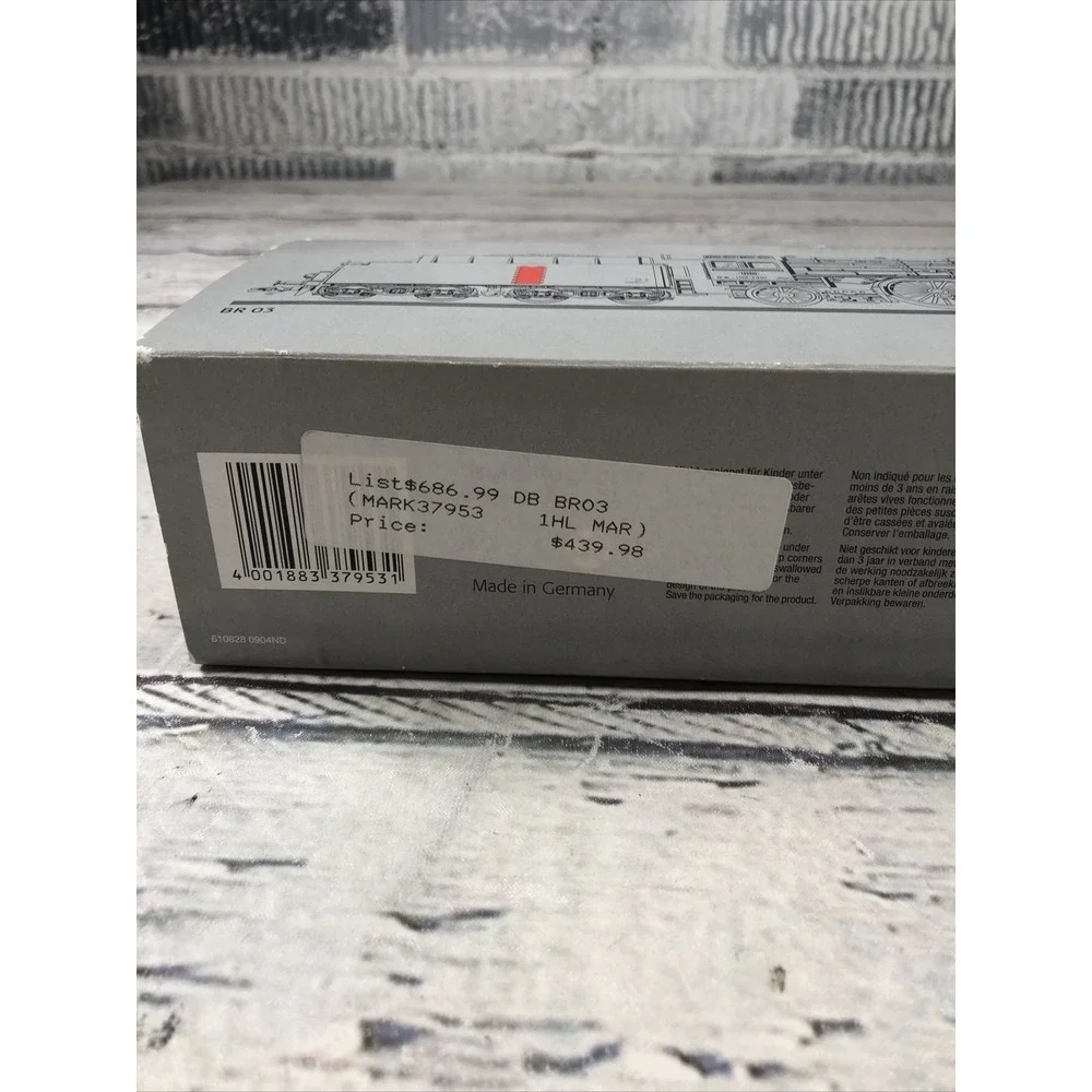 Märklin H0 37953 DB BR 03.10 Steam Locomotive Digital Sound Telex AC NIB
